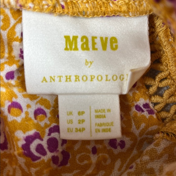 Maeve by Anthropologie Goldie Embroidered Top
Size: 2P - Picture 8 of 8
